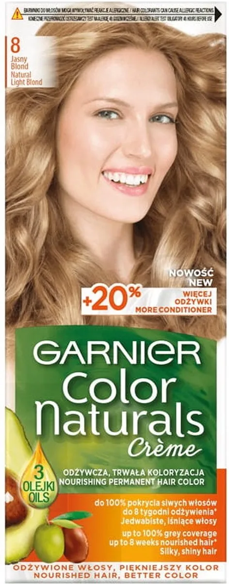 Garnier Color Naturals Haarverf 8 Licht Blond