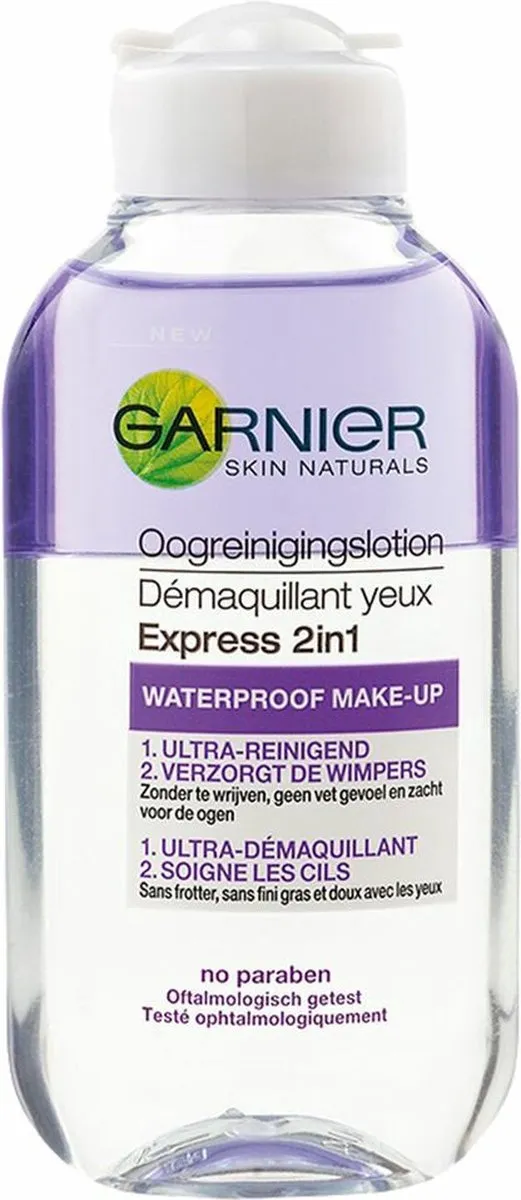 Garnier SkinActive 2in1 Oogmakeupreiniger 125ml - 6 Stuks