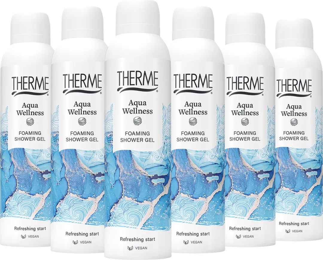 Therme Aqua Wellness Douchegel - 6x200ml