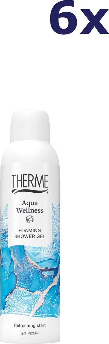 Therme Aqua Wellness Douchegel - 6x200ml