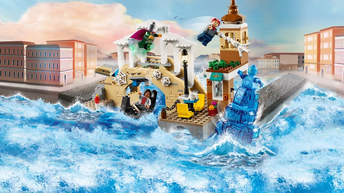 LEGO Super Heroes 76129 Hydro-Man Aanval - 471 Stukken - 4 Minifiguren