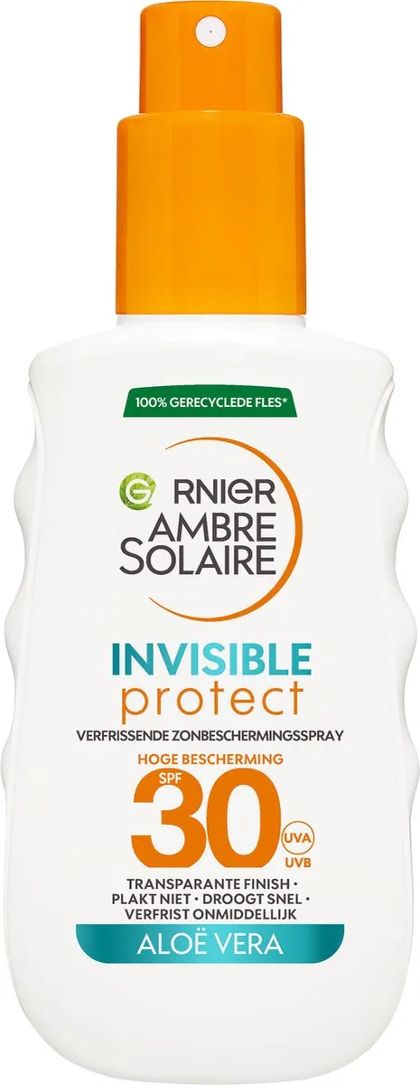 Garnier Ambre Solaire Invisible Protect Zonnebrandspray SPF30 150ml