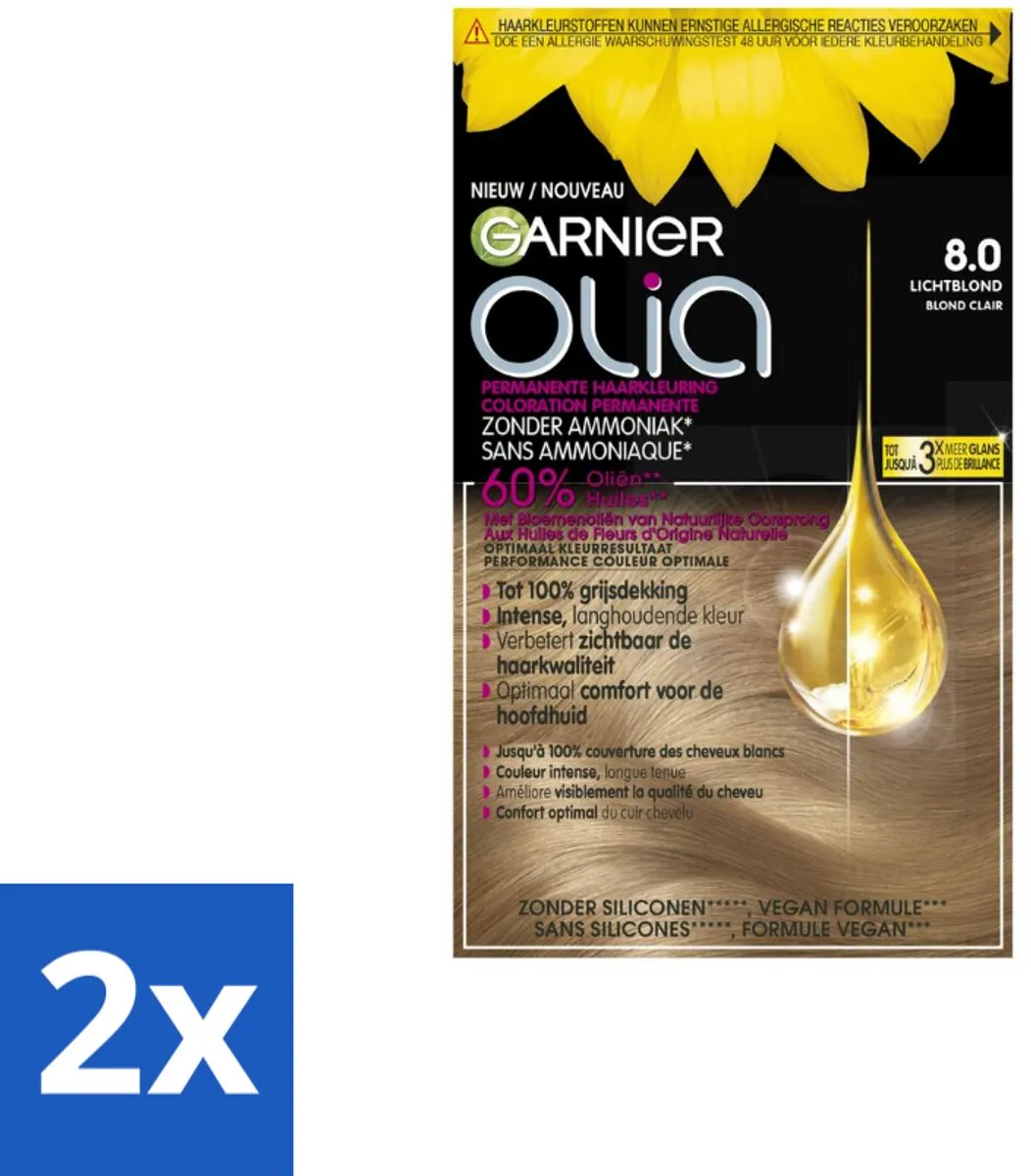Garnier Olia 8 Lichtblond Haarkleuring