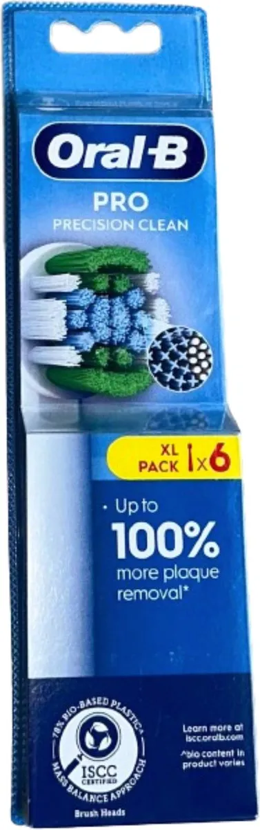 Oral-B Pro Precision Clean Opzetborstels - 6 Stuks