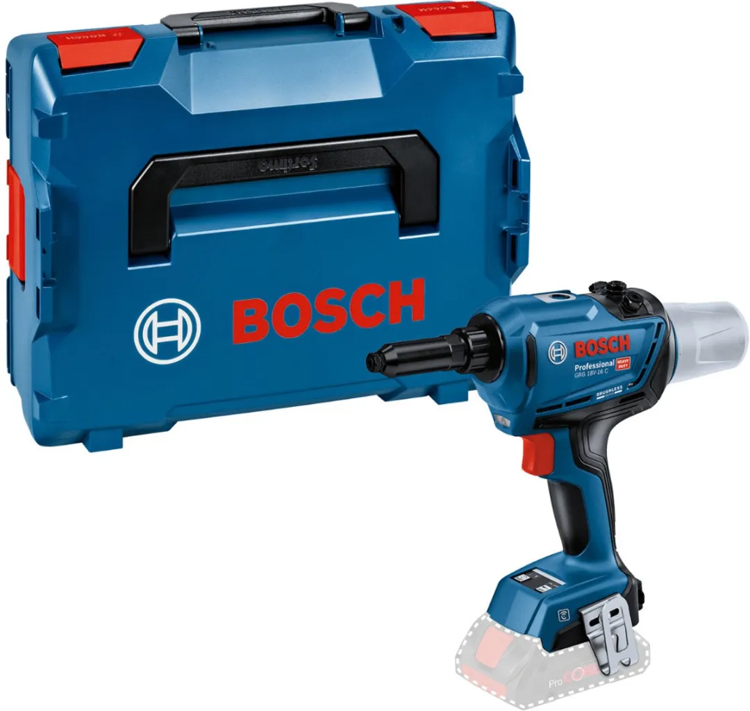 Bosch Professional GRG 18V-16C Accu Klinknagelpistool
