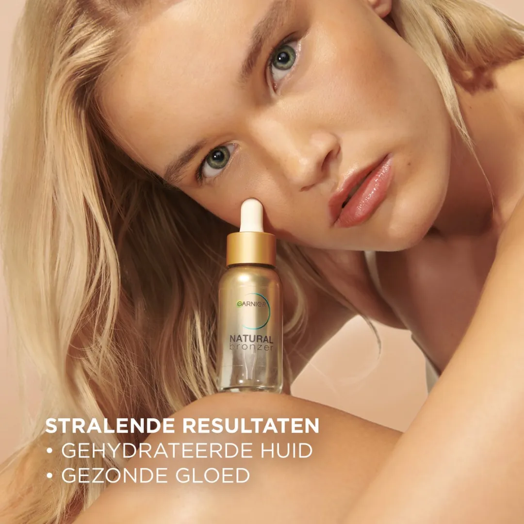 Garnier Ambre Solaire Natural Bronzer Zelfbruinende Gezichtsdruppels 30ml - afbeelding 6 van 6
