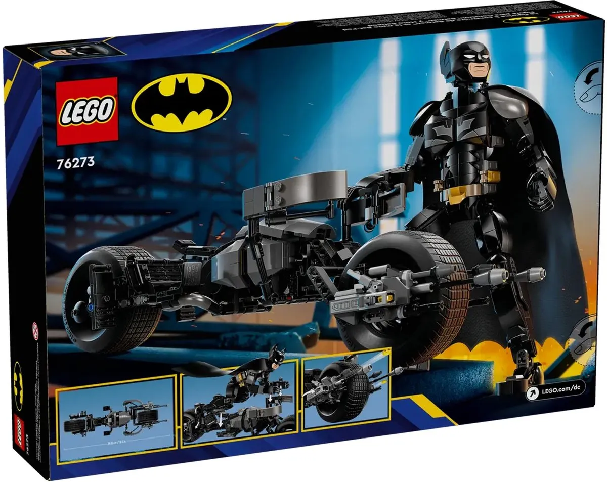 LEGO DC Batman Batman & Bat-Pod 76273 - 713 Stukken - afbeelding 6 van 6