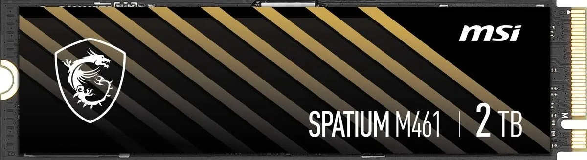 MSI SPATIUM M461 S78-440Q550-P83 NVMe M.2 SSD - 2TB - afbeelding 6 van 6