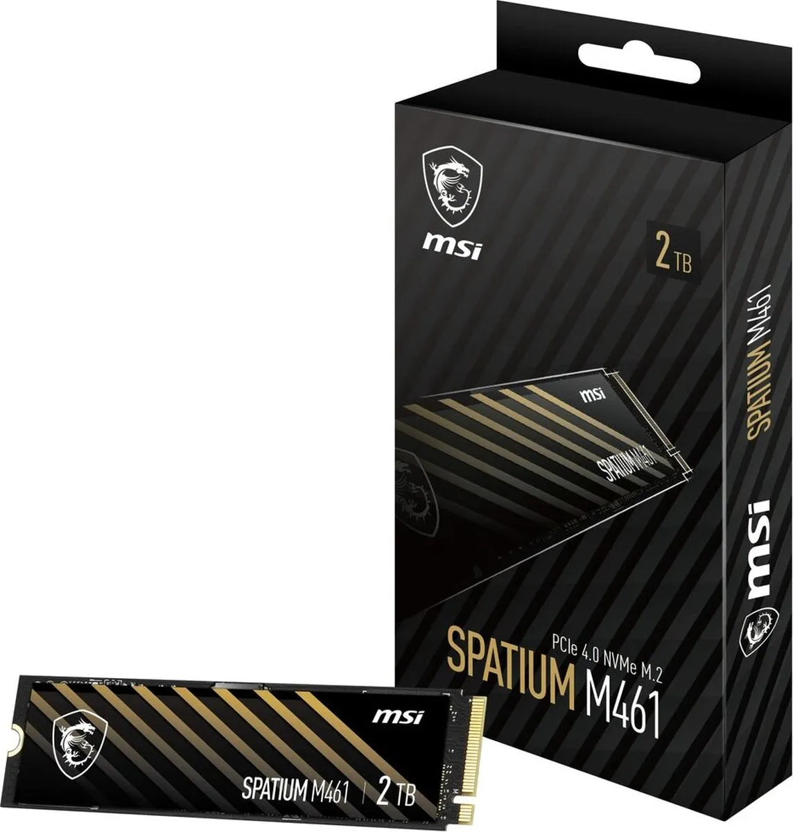 MSI SPATIUM M461 S78-440Q550-P83 NVMe M.2 SSD