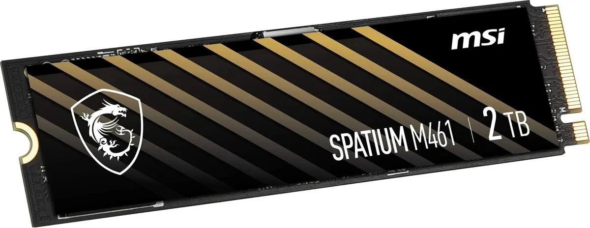 MSI SPATIUM M461 S78-440Q550-P83 NVMe M.2 SSD - 2TB