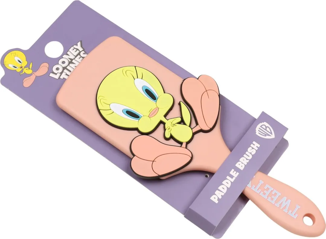Disney Tweety Looney Tunes Zalmkleurige Haarborstel