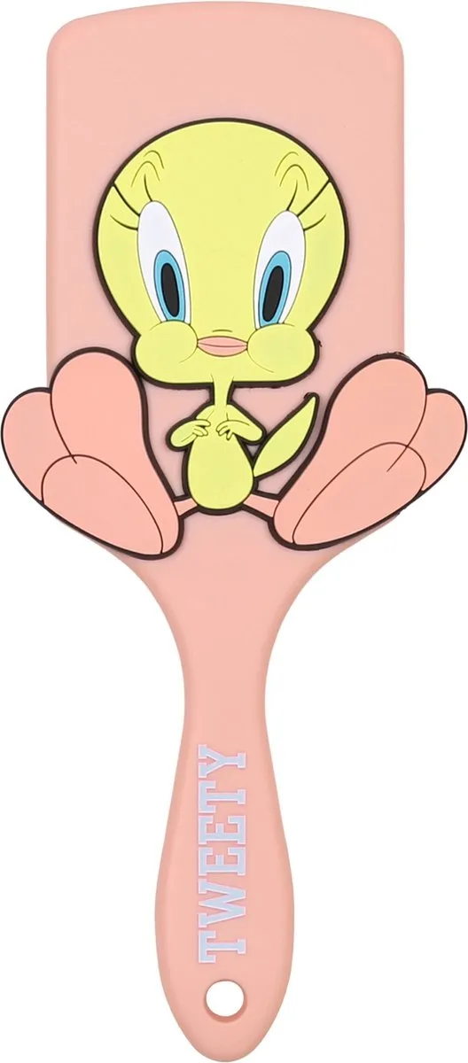 Disney Tweety Looney Tunes Zalmkleurige Haarborstel - afbeelding 6 van 6