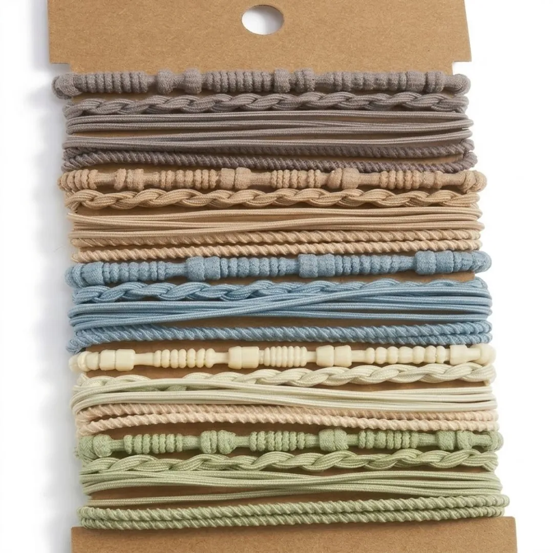NuveX Haar Elastiekjes Set - 20 Stuks - Meerkleurig