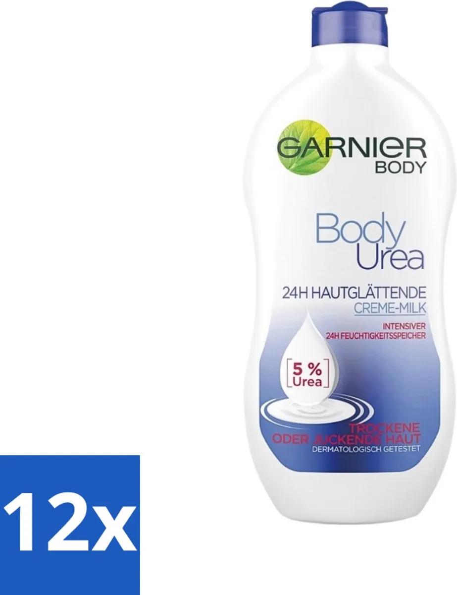 Garnier Bodylotion Urea 400ml - 12 Stuks