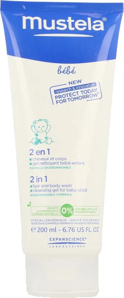 Mustela Haar & Body Shampoo 2-in-1 200ml