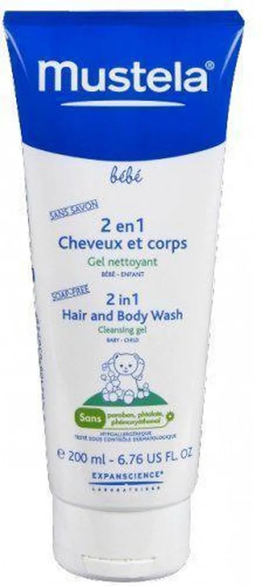 Mustela Haar & Body Shampoo 2-in-1 200ml