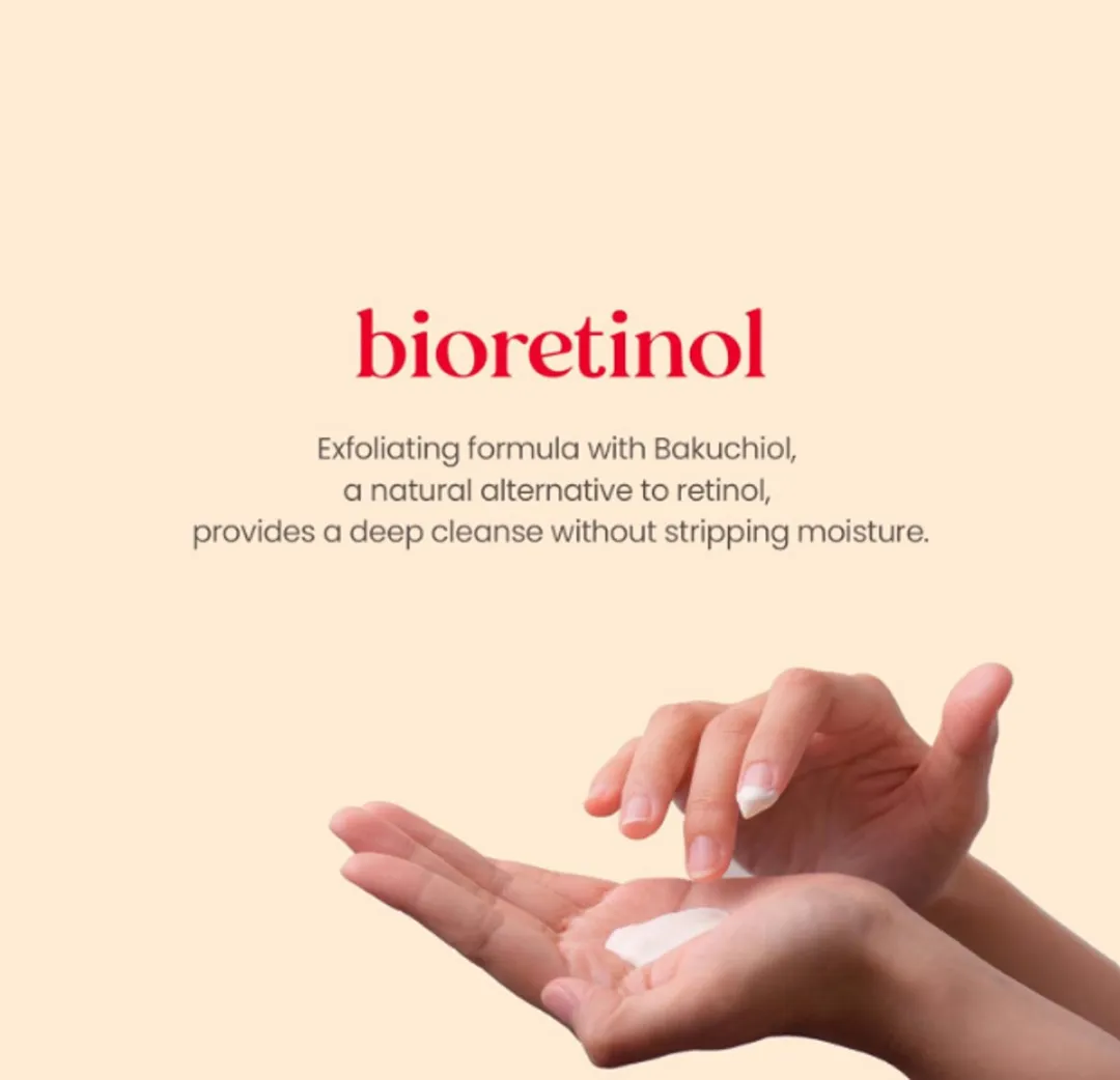 Burt’s Bees Renewal Refining Cleanser met Bakuchiol 177 ml– Natuurlijke Retinol Alternatief Gezichtsreiniger voor Gladde en Stralende Huid