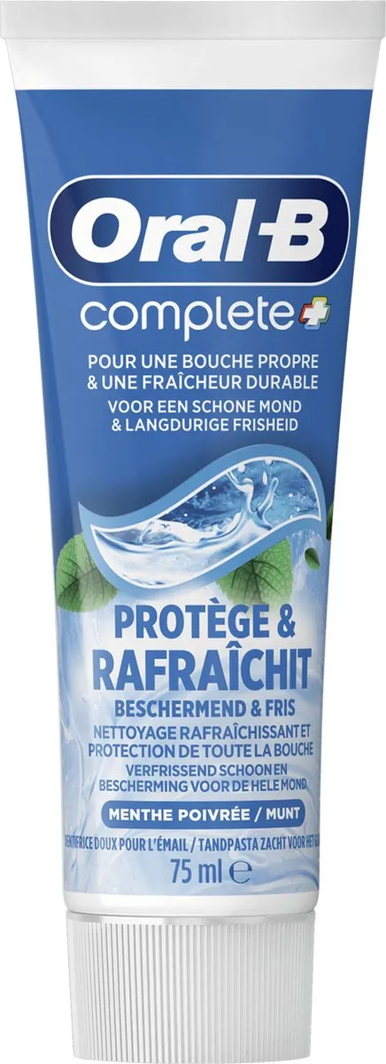 Oral-B Complete Plus Protect & Fresh Tandpasta - 12x75ml