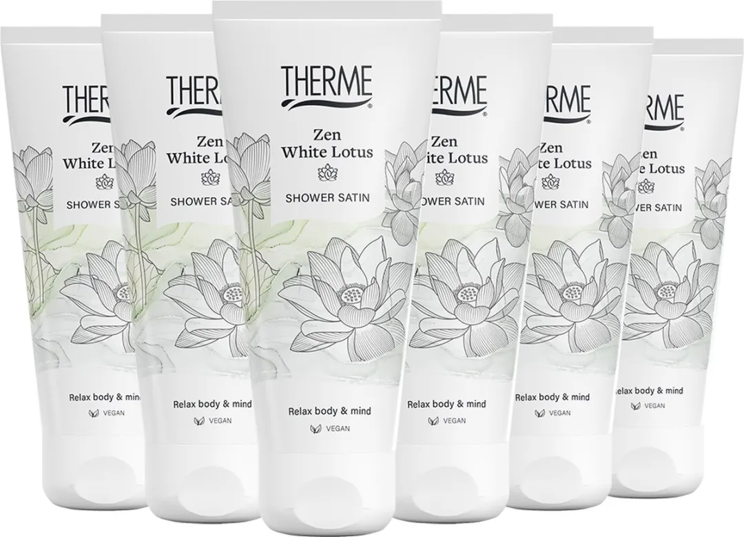 Therme Zen White Lotus Douchegel - 6x200ml