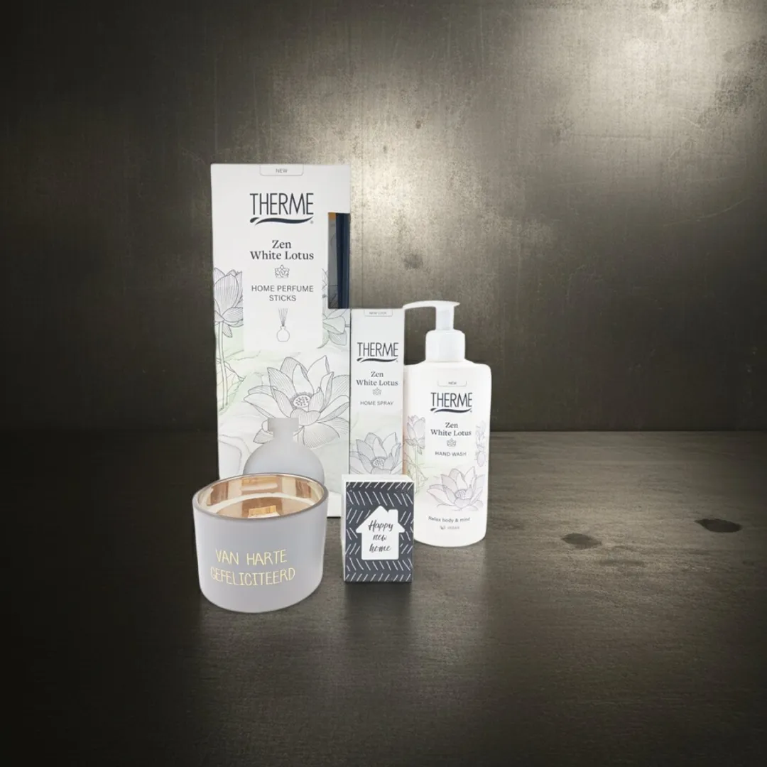 Therme Zen White Lotus Home Cadeauset - 5 Stuks