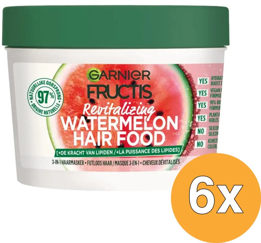 Garnier Fructis Hair Food Watermelon Haarmasker 3-in-1