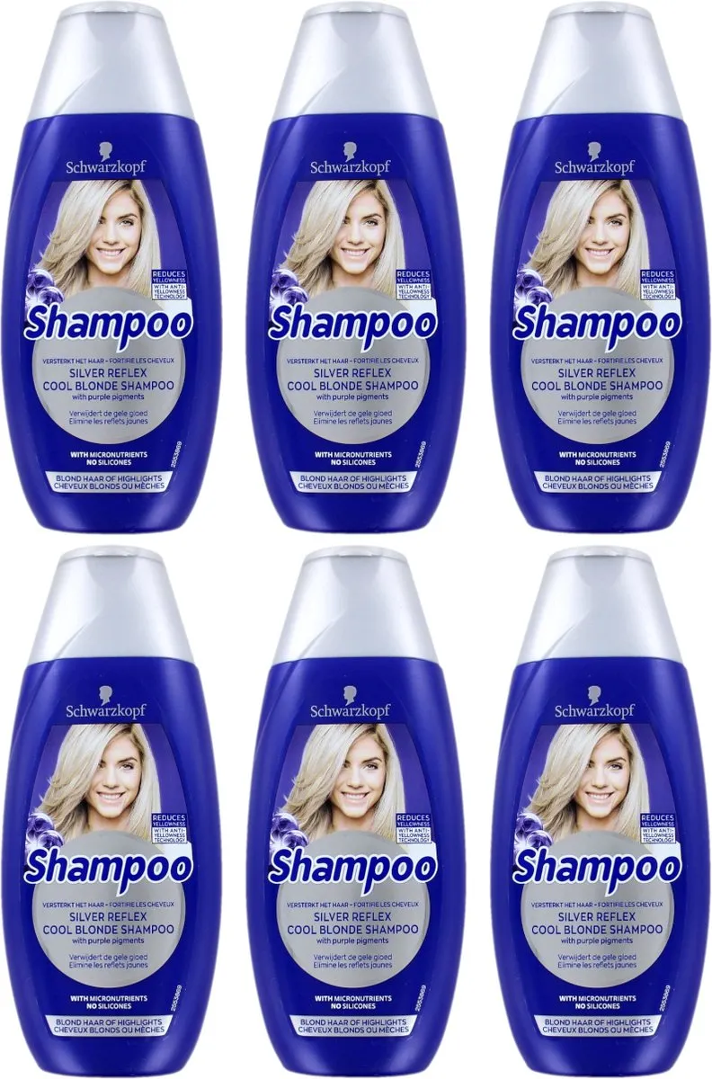 Schwarzkopf Reflex Silver Shampoo 250ml