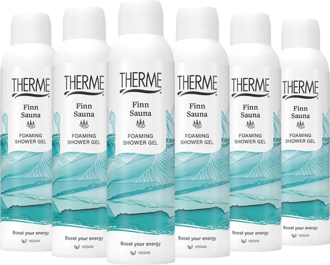 Therme Finn Sauna Douchegel - 6x200ml
