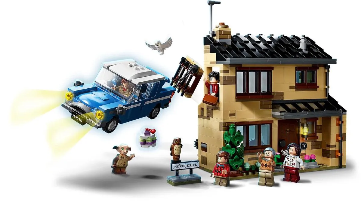 LEGO Harry Potter Ligusterlaan 4 75968 - 6 Minifiguren