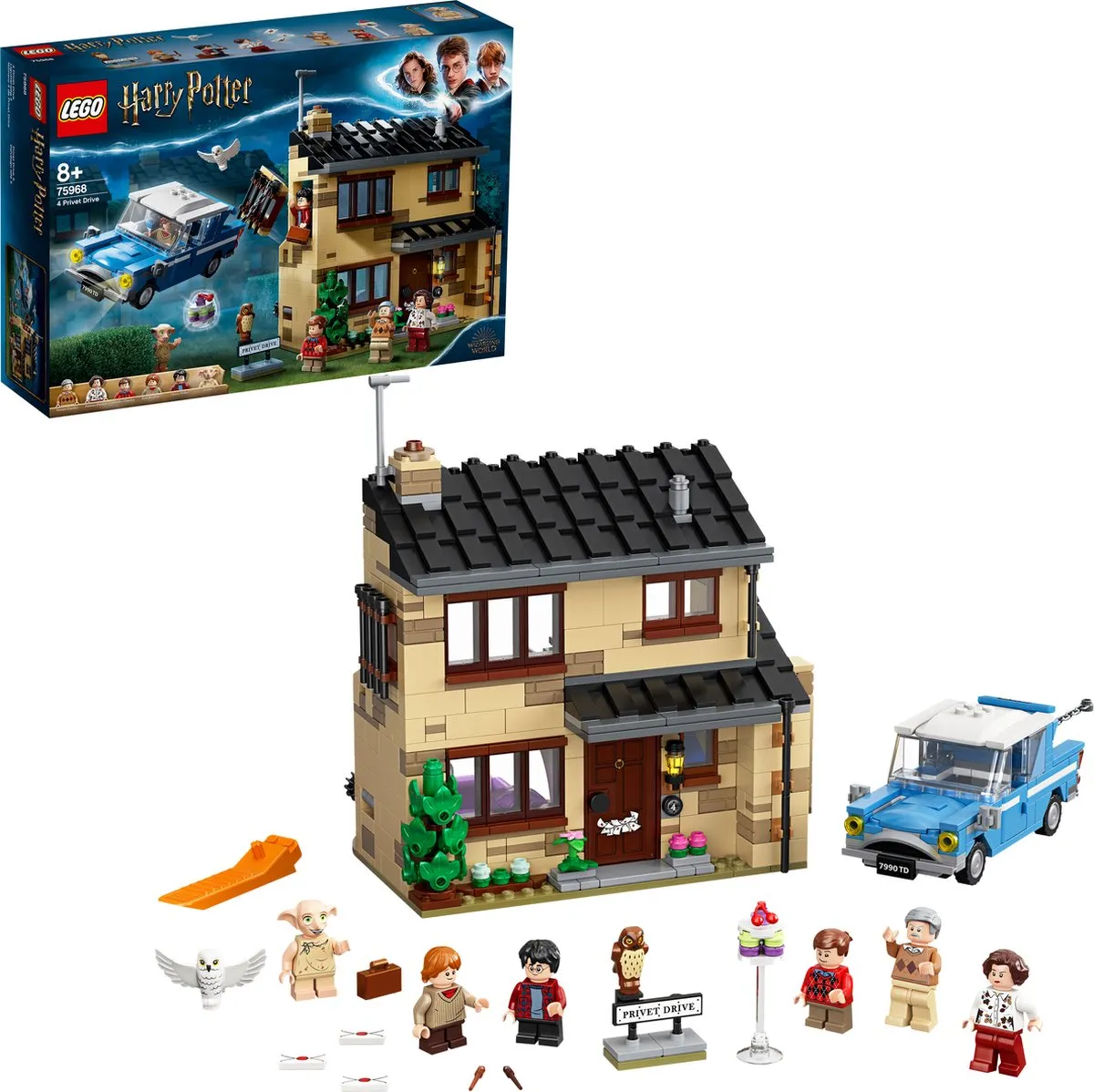 LEGO Harry Potter Ligusterlaan 4 75968 - 6 Minifiguren