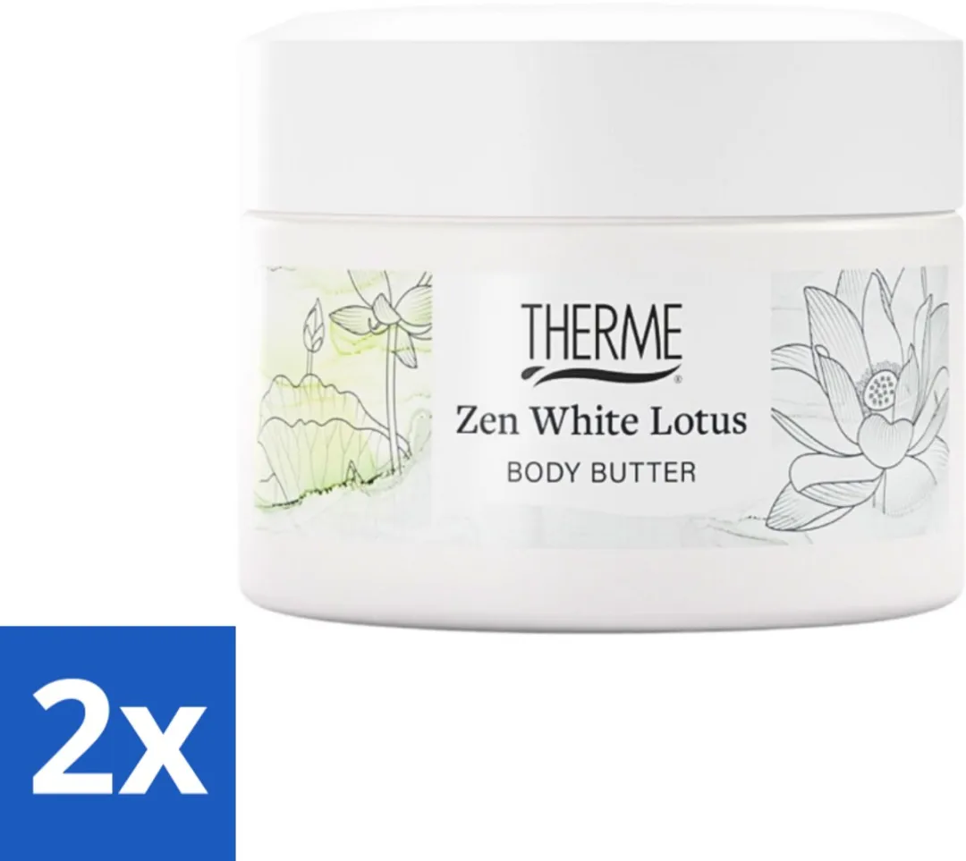 Therme Zen White Lotus Bodybutter 150g - 2 Stuks