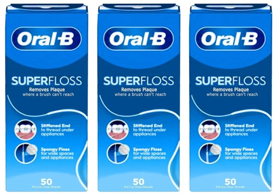 Oral-B Superfloss Flosdraad - 150 Stuks (3x50)