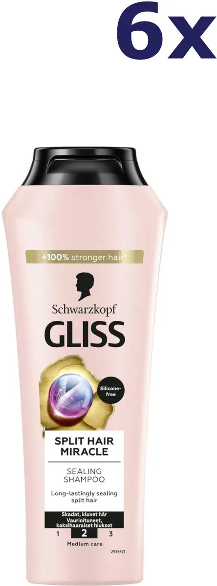 Schwarzkopf Gliss Split Hair Miracle Sealing Shampoo 2400ml