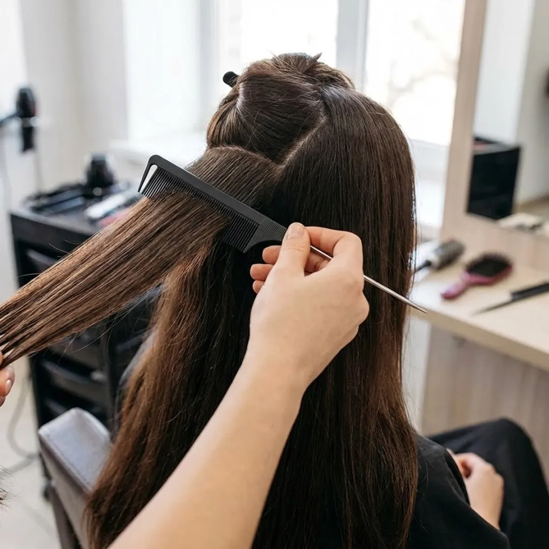 Houtkleurige baard borstel set heren unisex – 4 delige grooming set met baard borstel, styling borstel en kammen – haar en baard styling tools – geschikt voor salon en thuisgebruik