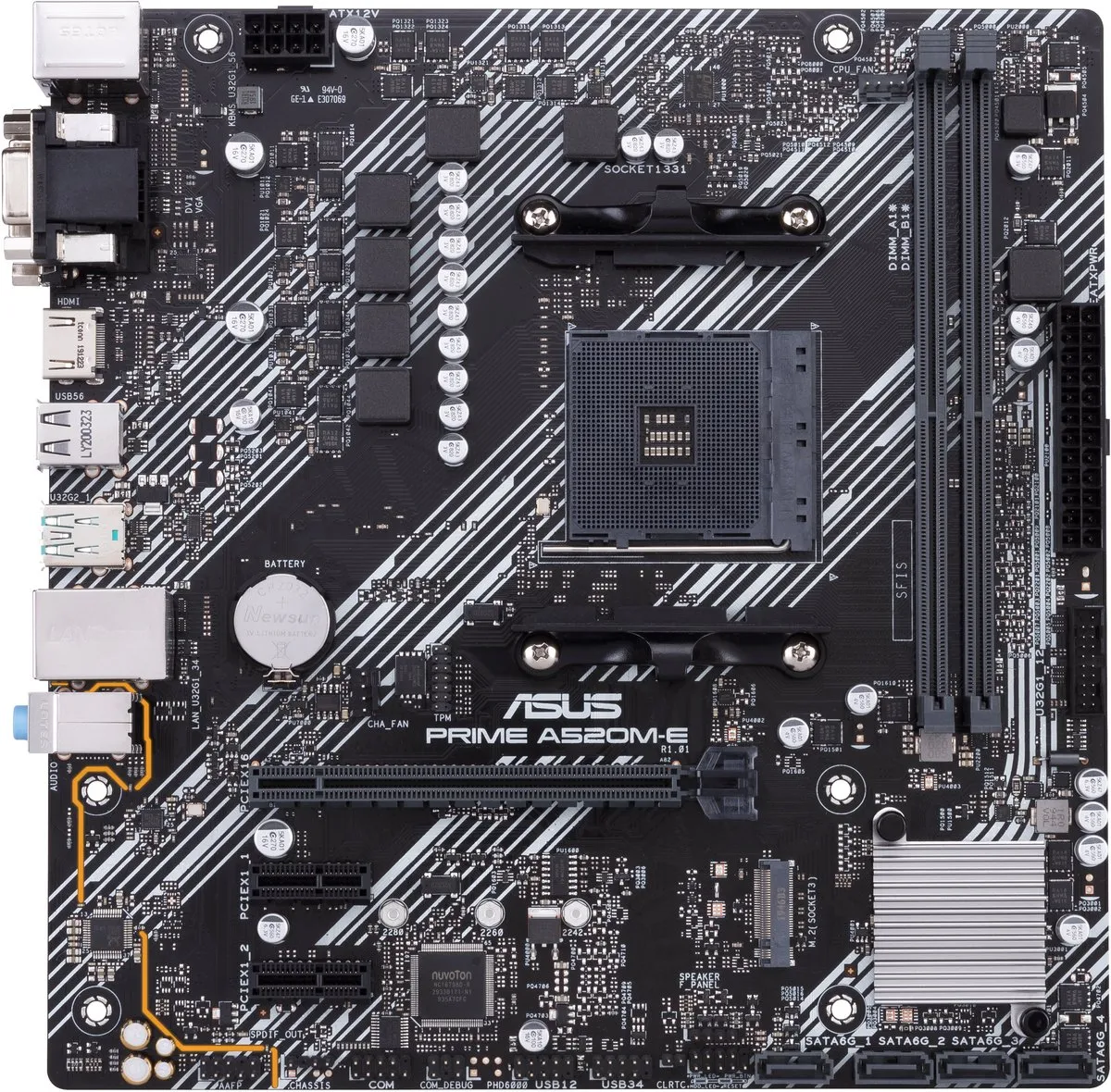 ASUS PRIME A520M-E/CSM AM4 microATX