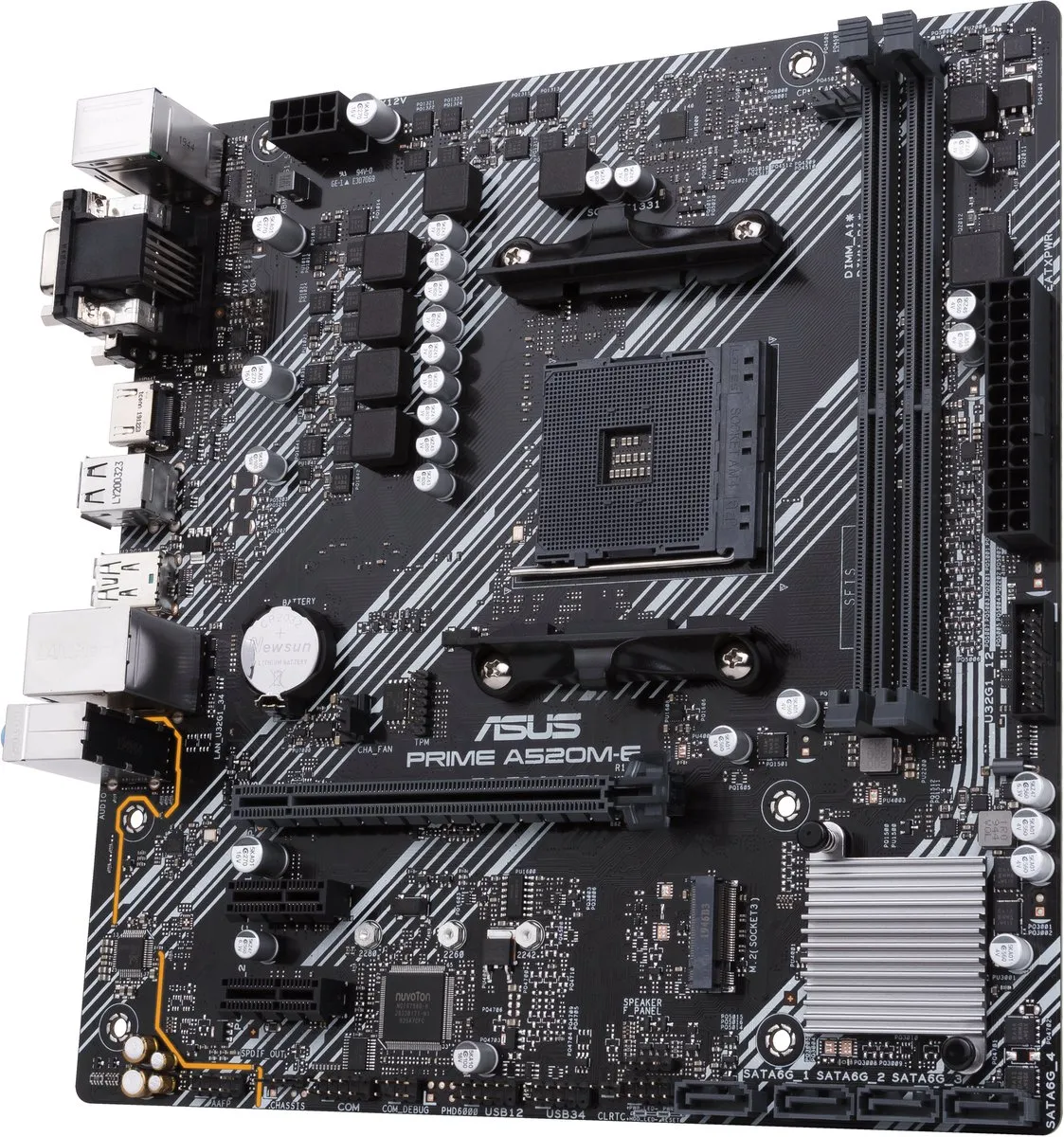 ASUS PRIME A520M-E/CSM AM4 microATX - 90MB1510-M0EAYC