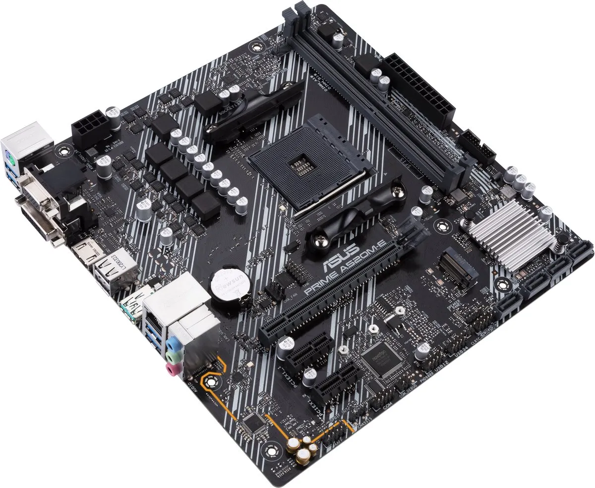 ASUS PRIME A520M-E/CSM AM4 microATX - 90MB1510-M0EAYC