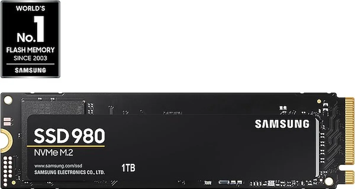 Samsung 980 MZ-V8V1T0BW SSD - 1TB - afbeelding 6 van 6