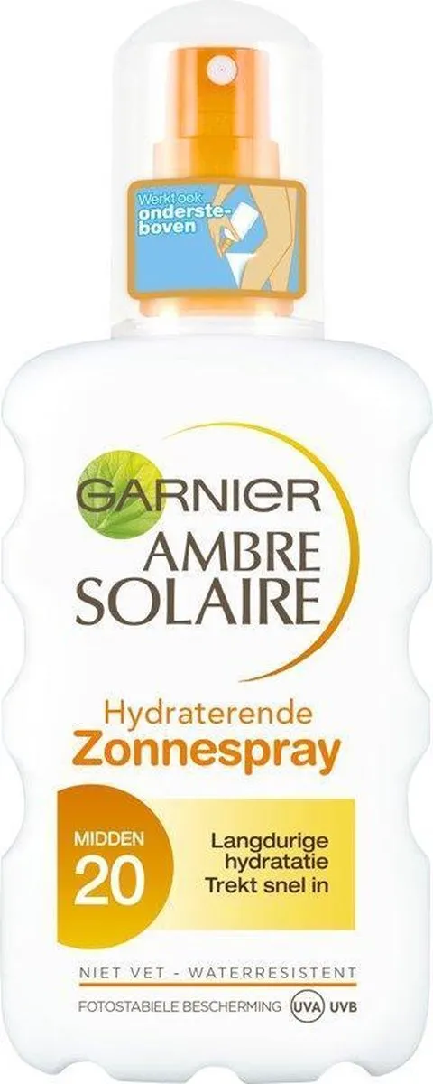 Garnier Ambre Solaire Hydraterende Zonnebrandspray SPF 20 - 200ml