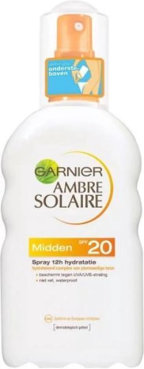 Garnier Ambre Solaire Hydraterende Zonnebrandspray SPF 20 - 200ml