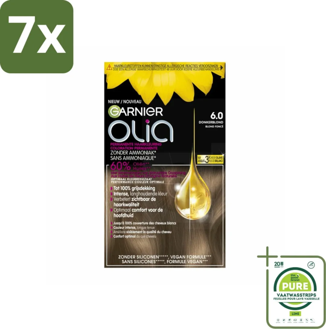 Garnier Olia 6 Haarkleuring Donkerblond