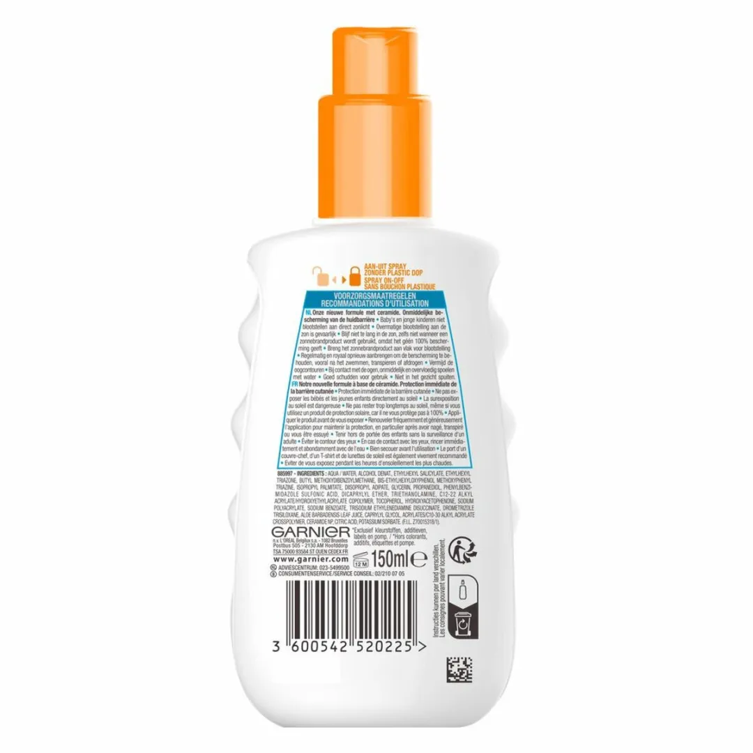 Garnier Ambre Solaire Kids Zonnebrandspray SPF 50+ - 2x150ml