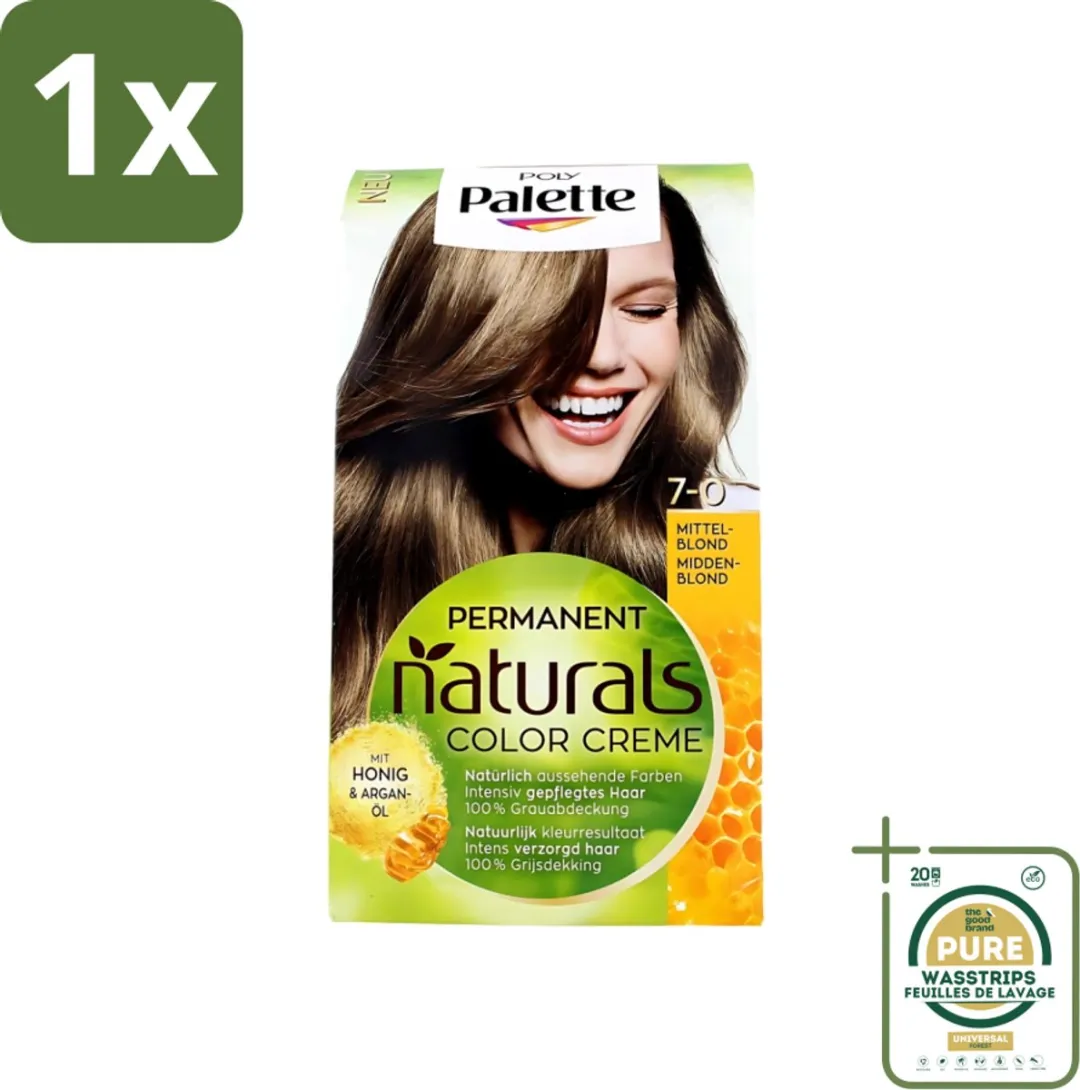 Schwarzkopf Poly Palette Haarverf Middenblond 7-0 115ml