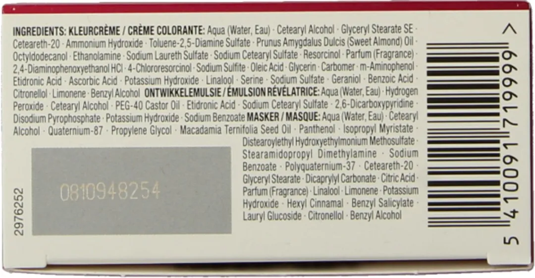 Schwarzkopf Poly Palette Haarverf 900 Zwart 115ml