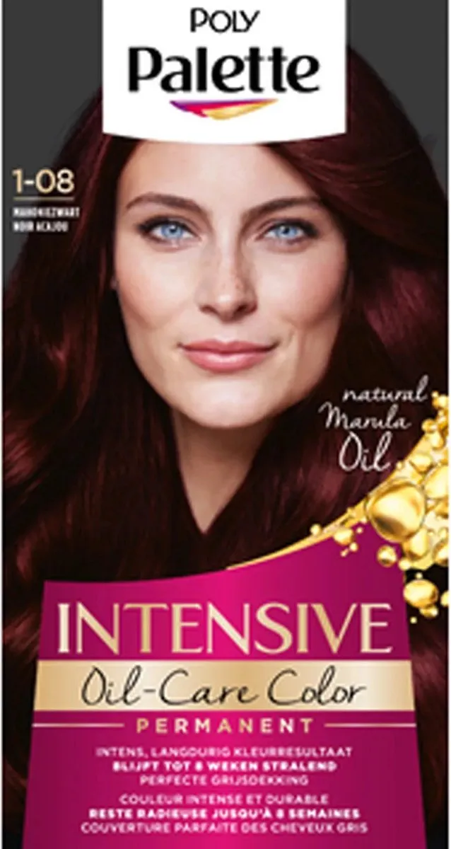 Schwarzkopf Poly Palette Haarverf 45505 Mahoniezwart 115ml