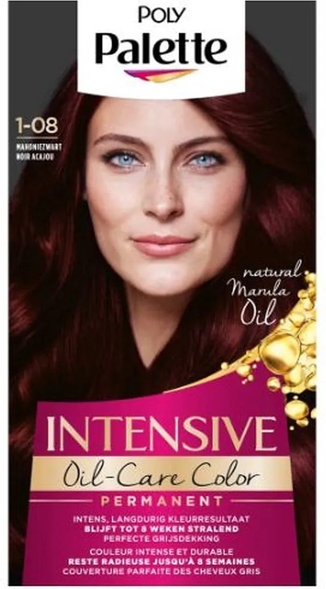 Schwarzkopf Poly Palette Haarverf 45505 Mahoniezwart 115ml