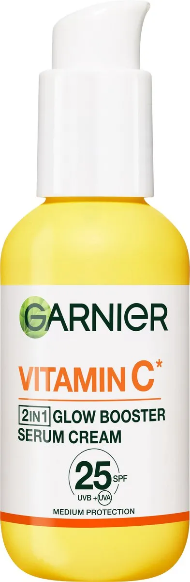 Garnier SkinActive Glow Booster Serum Crème Vitamine C SPF25 - 6x50ml