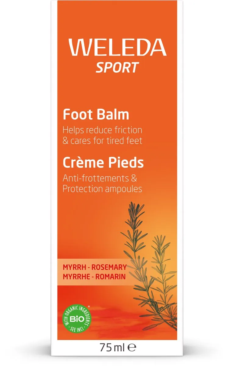 Weleda Sport Voetbalsem Rozemarijn 75ml