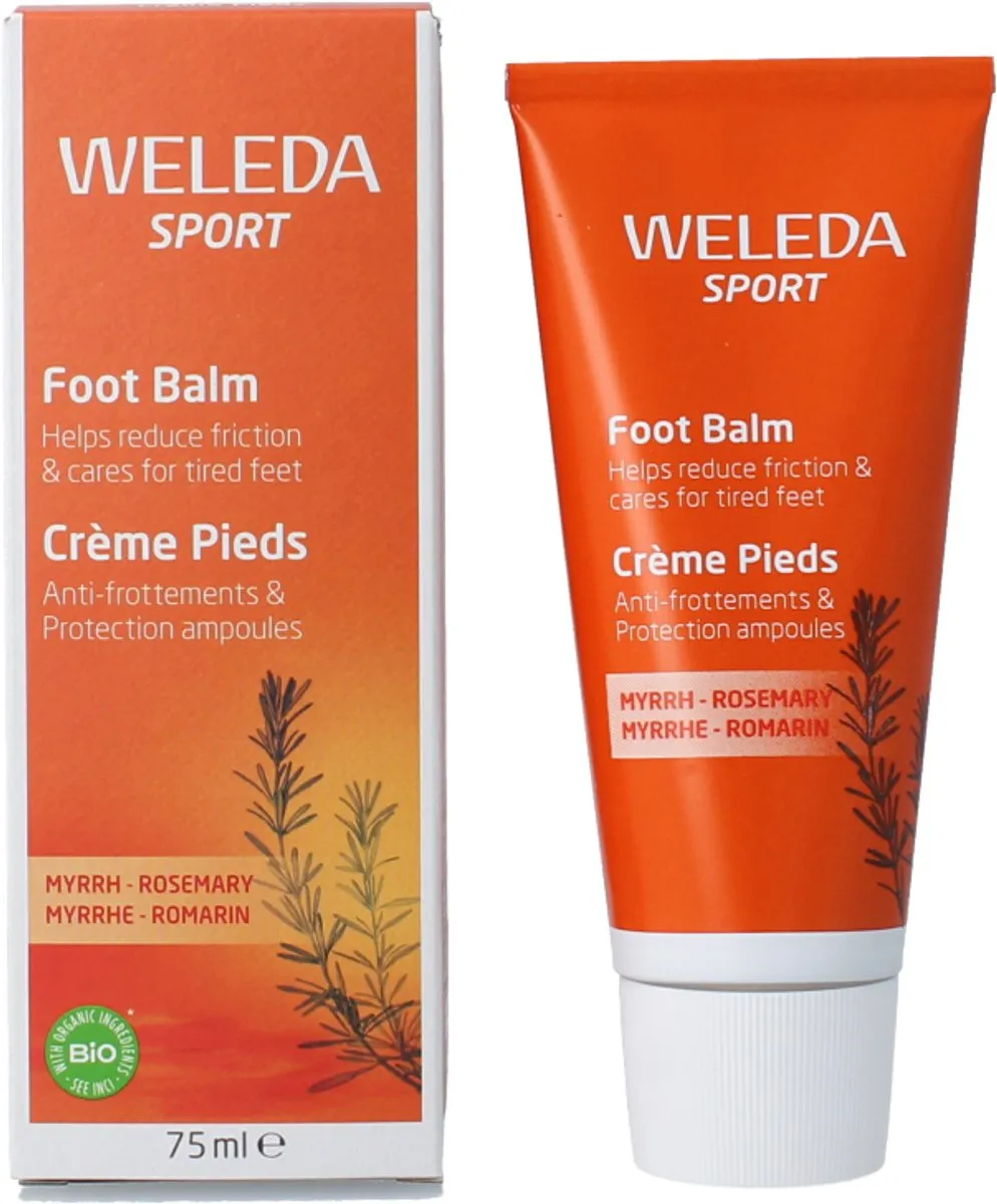 Weleda Sport Voetbalsem Rozemarijn 75ml