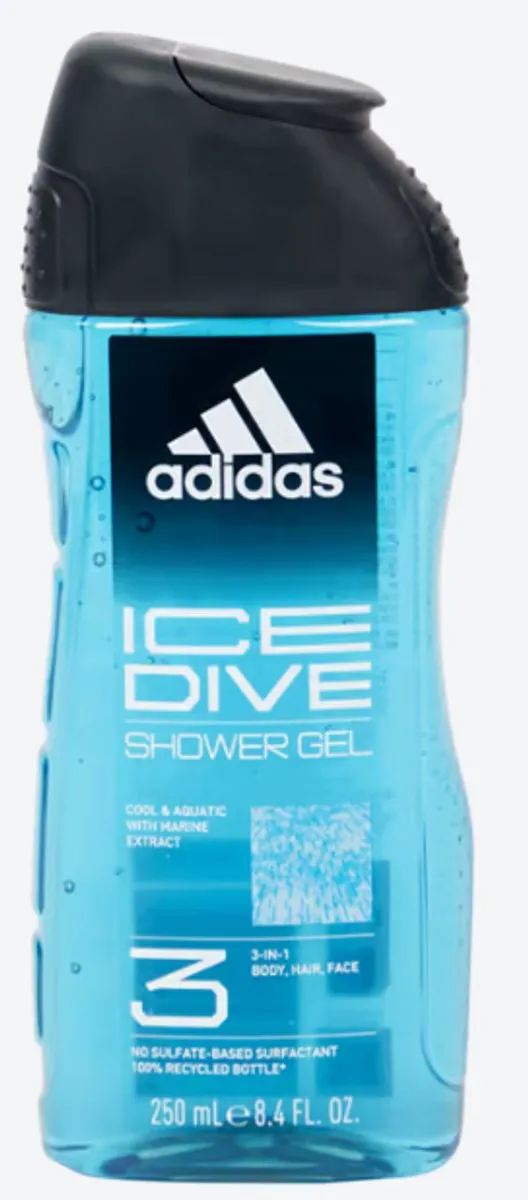 Adidas Douchegel - Ice Dive & Team Force - 6x250ml