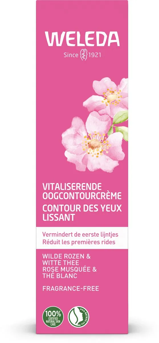 Weleda Vitaliserende Oogcrème Wilde Rozen & Witte Thee 12ml